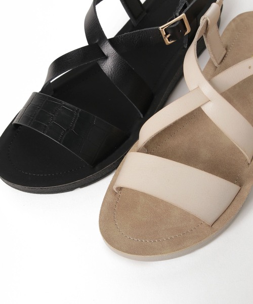 studio CLIP（スタディオクリップ）の「軽ラクストラップサンダル（サンダル・レディース・キャメル/オフホワイト/ブラウン/ブラック・X-LARGE/LARGE/MEDIUM/SMALL）」の19枚目の写真