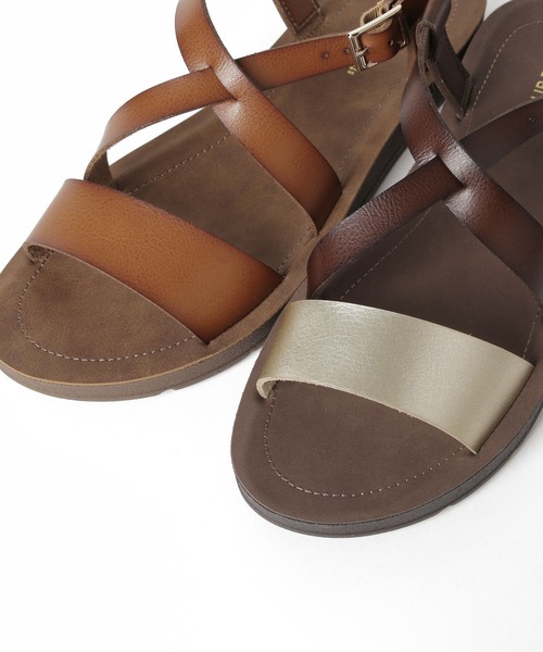 studio CLIP（スタディオクリップ）の「軽ラクストラップサンダル（サンダル・レディース・キャメル/オフホワイト/ブラウン/ブラック・X-LARGE/LARGE/MEDIUM/SMALL）」の20枚目の写真