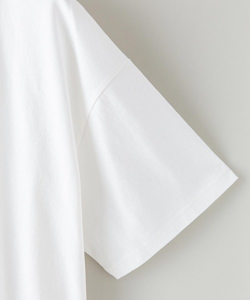 OUTDOOR PRODUCTS APPAREL（アウトドアプロダクツアパレル）の「USAコットン　フォトバックプリントTシャツ　ビッグシルエット（Tシャツ/カットソー・レディース・ブラック/ホワイト/パープル/カーキ・FREE）」の7枚目の写真
