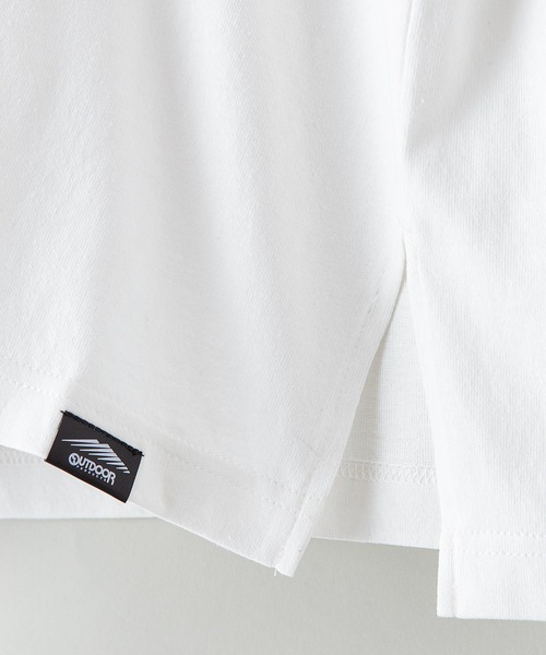 OUTDOOR PRODUCTS APPAREL（アウトドアプロダクツアパレル）の「USAコットン　フォトバックプリントTシャツ　ビッグシルエット（Tシャツ/カットソー・レディース・ブラック/ホワイト/パープル/カーキ・FREE）」の6枚目の写真