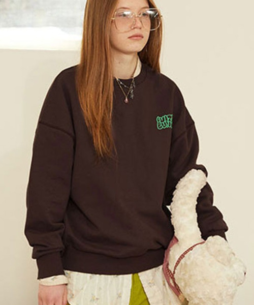 トレーナー スウェット KIRSH WITTY BUNNY LATTERING SWEAT LS/キルシーウィッティバニー レタリングス ウェットシャ トレーナー スウェット KIRSH WITTY BUNNY LATTERING SWEAT LS