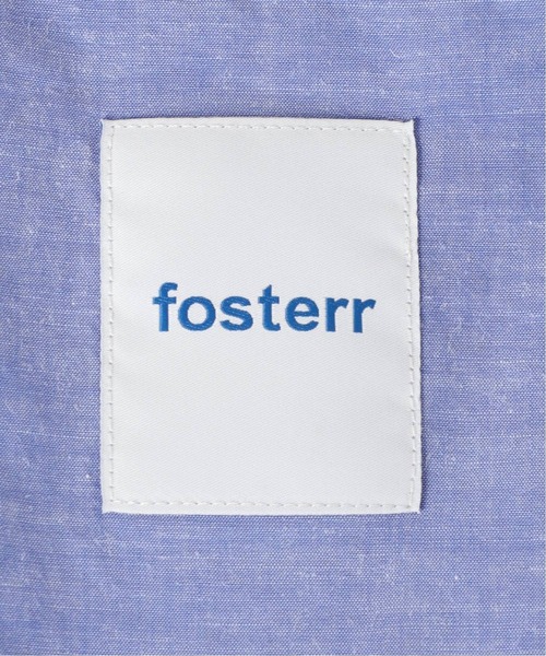 417 EDIFICE(フォーワンセブンエディフィス)の「【fosterr / フォスター】オープンカラーシャツ(シャツ/ブラウス・メンズ・ホワイト/ブルー・SMALL/MEDIUM/LARGE)」の17枚目の写真