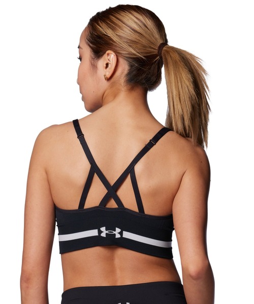 UNDER ARMOUR（アンダーアーマー）の「UAシームレス ロング ブラ ロー（トレーニング/レディース）（ブラジャー・レディース・ブラック・XL/M/S/L）」の10枚目の写真