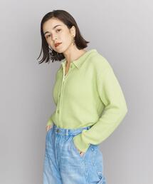 BEAUTY&YOUTH UNITED ARROWS（ビューティーアンドユースユナイテッドアローズ）の「BY ニットポロ カーディガン -ウォッシャブル-（カーディガン/ボレロ）」