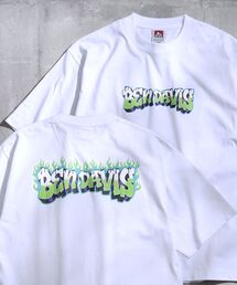 BEN DAVIS | 【BEN DAVIS(ベンデイビス)】ON FIRE TEE / ファイヤー グラフィティーロゴ Tシャツ(Tシャツ/カットソー)