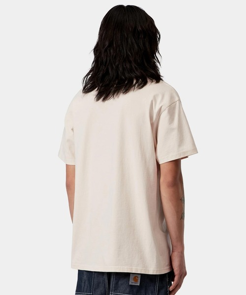 Carhartt WIP(カーハートダブリューアイピー)の「Carhartt WIP/カーハートダブリューアイピー 半袖 Tシャツ ショートスリーブアメリカンスクリプトTシャツ S/S American Script T-Shirt I029956(Tシャツ/カットソー・メンズ・ホワイト/ブラック/ナチュラル/グリーン/ネイビー/ベージュ/アッシュグレー/ダークブルー・XL/M/L/S)」の22枚目の写真