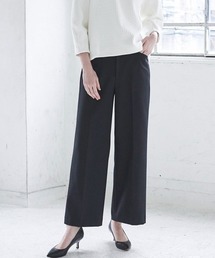 HAUTEC ワイドストレートパンツ《セットアップ対応/洗濯機で洗える》