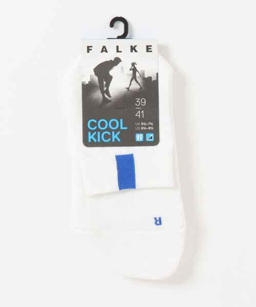 FALKE(ファルケ)の「FALKE | 16602 COOL KICK SHORT SOCKS MEN(ソックス/靴下・メンズ・ホワイト/ライトグレー/C・39-41/42-43)」の8枚目の写真
