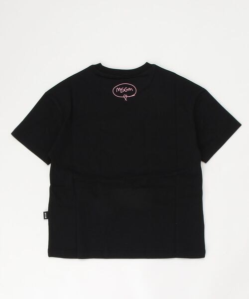 MSGM(エムエスジーエム)の「MSGM(エムエスジーエム)Kids & Junior プリント半袖Tシャツ(Tシャツ/カットソー・キッズ・ブラック/ミント/ホワイト・14Y/8Y/12Y/10Y/4Y/6Y)」の5枚目の写真