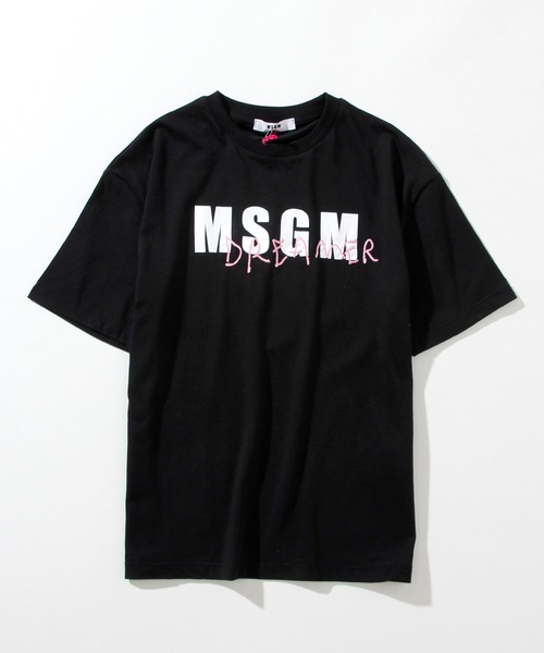 MSGM(エムエスジーエム)の「MSGM(エムエスジーエム)Kids & Junior プリント半袖Tシャツ(Tシャツ/カットソー・キッズ・ブラック/ミント/ホワイト・14Y/8Y/12Y/10Y/4Y/6Y)」の3枚目の写真