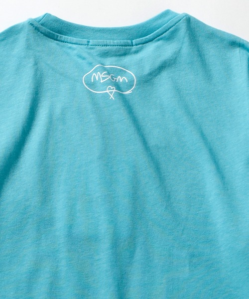 MSGM(エムエスジーエム)の「MSGM(エムエスジーエム)Kids & Junior プリント半袖Tシャツ(Tシャツ/カットソー・キッズ・ブラック/ミント/ホワイト・14Y/8Y/12Y/10Y/4Y/6Y)」の10枚目の写真
