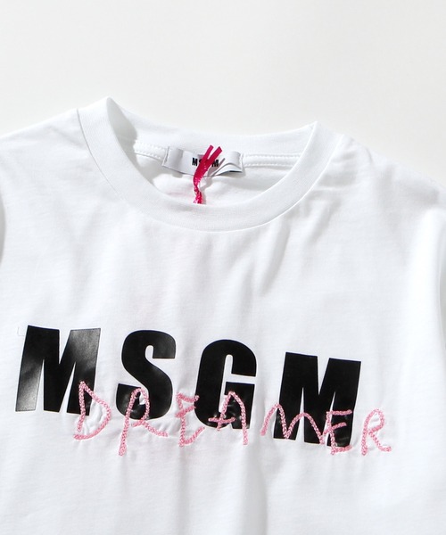 MSGM(エムエスジーエム)の「MSGM(エムエスジーエム)Kids & Junior プリント半袖Tシャツ(Tシャツ/カットソー・キッズ・ブラック/ミント/ホワイト・14Y/8Y/12Y/10Y/4Y/6Y)」の12枚目の写真