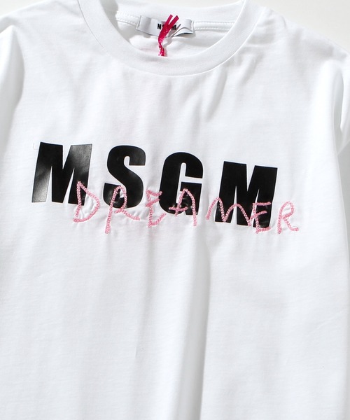 MSGM(エムエスジーエム)の「MSGM(エムエスジーエム)Kids & Junior プリント半袖Tシャツ(Tシャツ/カットソー・キッズ・ブラック/ミント/ホワイト・14Y/8Y/12Y/10Y/4Y/6Y)」の13枚目の写真