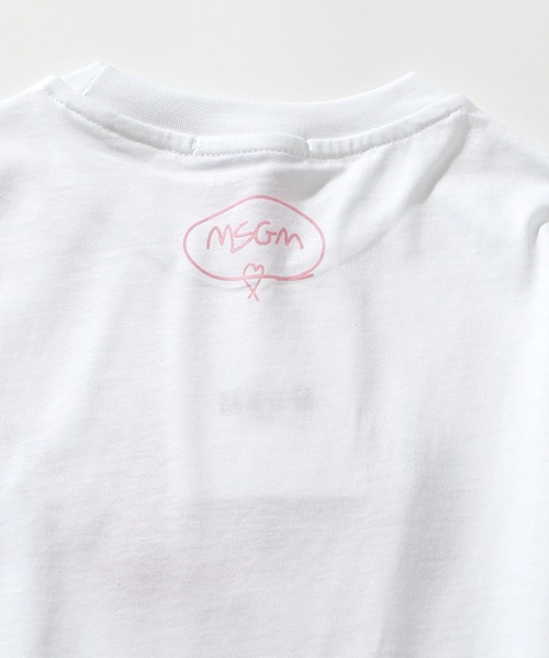 MSGM(エムエスジーエム)の「MSGM(エムエスジーエム)Kids & Junior プリント半袖Tシャツ(Tシャツ/カットソー・キッズ・ブラック/ミント/ホワイト・14Y/8Y/12Y/10Y/4Y/6Y)」の15枚目の写真