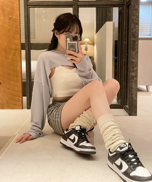 Heather(ヘザー)の「HOLiCベリーショートロンT 267879(Tシャツ/カットソー・レディース・ブラック/ブルー/ピンク・FREE)」の18枚目の写真