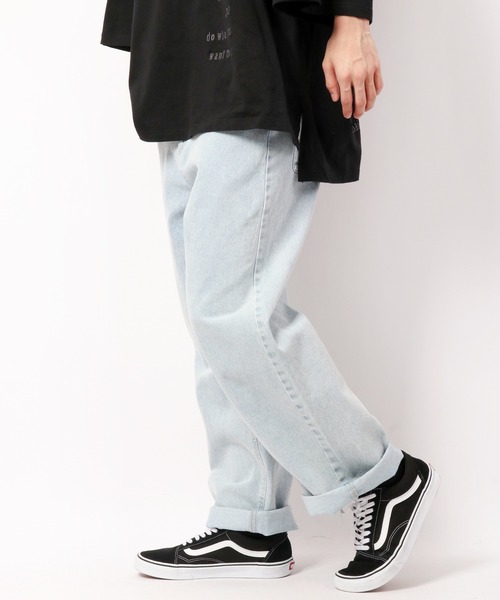 RE730 イージーワイドカラーパンツ（チノパンツ）｜RE730（アールイーセブンサーティー） 6,490円