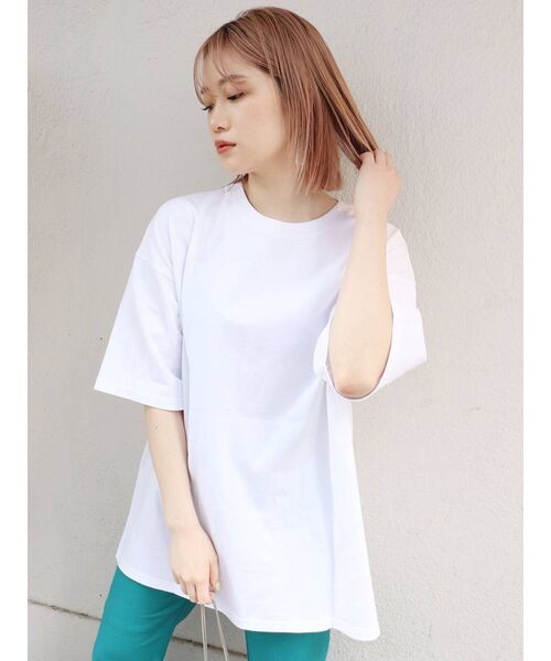 MURUA(ムルーア)の「ブラーフォトTシャツ(Tシャツ/カットソー・レディース・ホワイト/ブラック/パープル・FREE)」の11枚目の写真