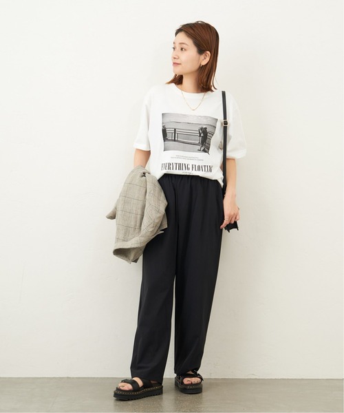 JOURNAL STANDARD（ジャーナルスタンダード）の「《追加2》ナイロンストレッチワイドパンツ（その他パンツ・レディース・ブラック/キャメル/オリーブ・38/40/36）」の18枚目の写真