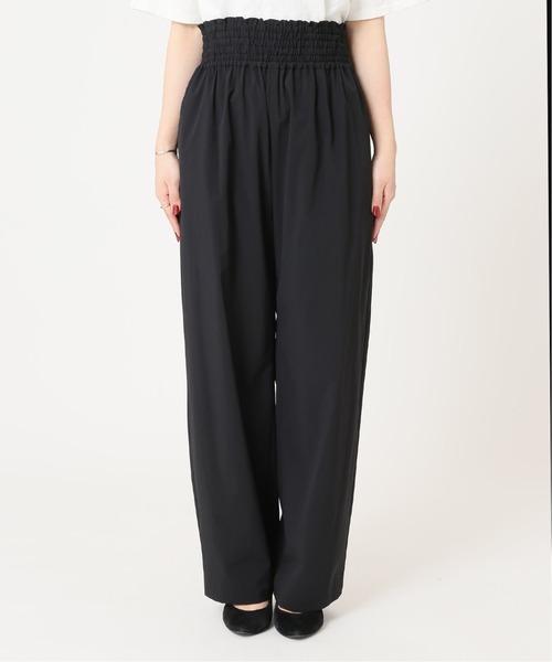 JOURNAL STANDARD（ジャーナルスタンダード）の「《追加2》ナイロンストレッチワイドパンツ（その他パンツ・レディース・ブラック/キャメル/オリーブ・38/40/36）」の13枚目の写真