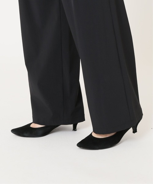 JOURNAL STANDARD（ジャーナルスタンダード）の「《追加2》ナイロンストレッチワイドパンツ（その他パンツ・レディース・ブラック/キャメル/オリーブ・38/40/36）」の8枚目の写真