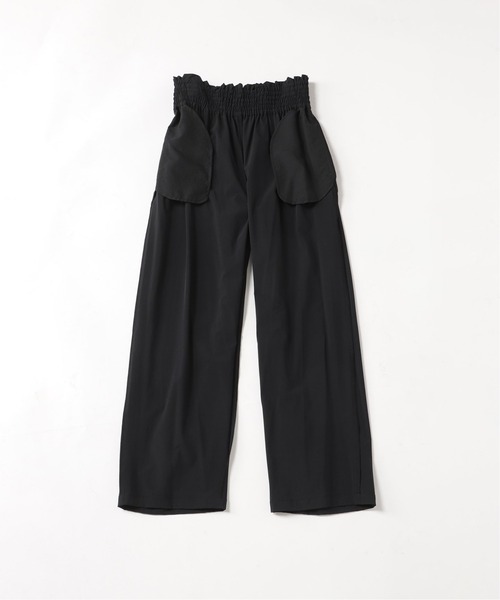 JOURNAL STANDARD（ジャーナルスタンダード）の「《追加2》ナイロンストレッチワイドパンツ（その他パンツ・レディース・ブラック/キャメル/オリーブ・38/40/36）」の17枚目の写真