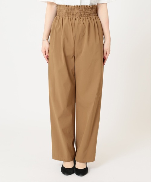 JOURNAL STANDARD（ジャーナルスタンダード）の「《追加2》ナイロンストレッチワイドパンツ（その他パンツ・レディース・ブラック/キャメル/オリーブ・38/40/36）」の20枚目の写真