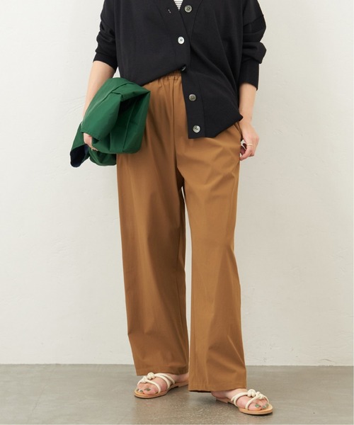 JOURNAL STANDARD（ジャーナルスタンダード）の「《追加2》ナイロンストレッチワイドパンツ（その他パンツ・レディース・ブラック/キャメル/オリーブ・38/40/36）」の15枚目の写真