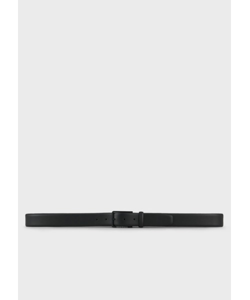 EMPORIO ARMANI（エンポリオアルマーニ）の「【エンポリオ アルマーニ】ベルト スムースカーフスキン製（ベルト・メンズ・ブラック/ネイビー・FREE）」の4枚目の写真