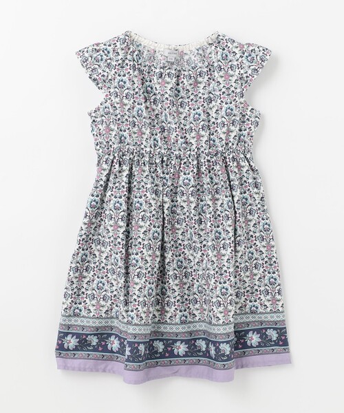 ANY(エニィ)の「総柄サマーワンピース(ワンピース・キッズ・ネイビー系5/ライラック系5/アイボリー系5/ライラック系3/ライラック系1・90/100/110/120/130)」の20枚目の写真