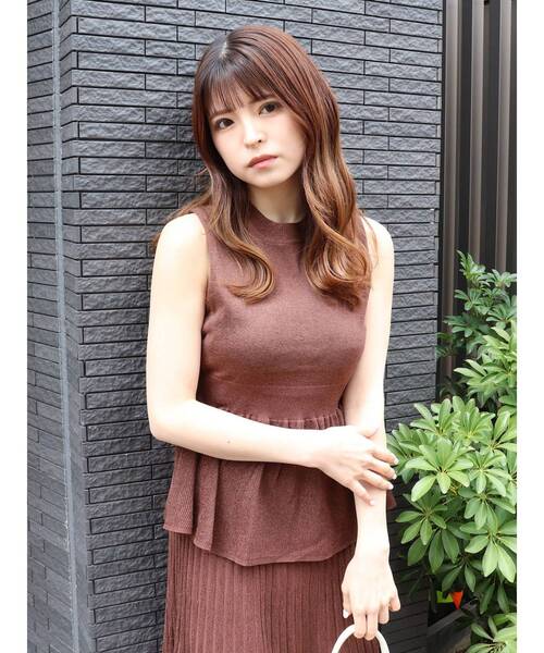 MURUA（ムルーア）の「シアーラメコンビワンピース【セット販売】（ワンピース・レディース・ブラック/ブラウン/ブルー・FREE）」の15枚目の写真