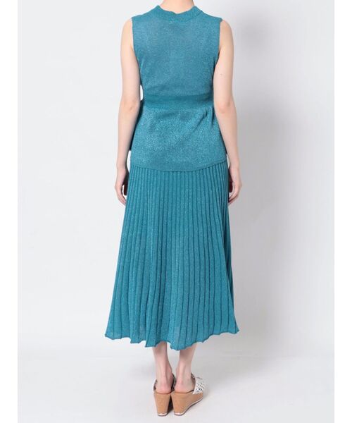 MURUA（ムルーア）の「シアーラメコンビワンピース【セット販売】（ワンピース・レディース・ブラック/ブラウン/ブルー・FREE）」の21枚目の写真