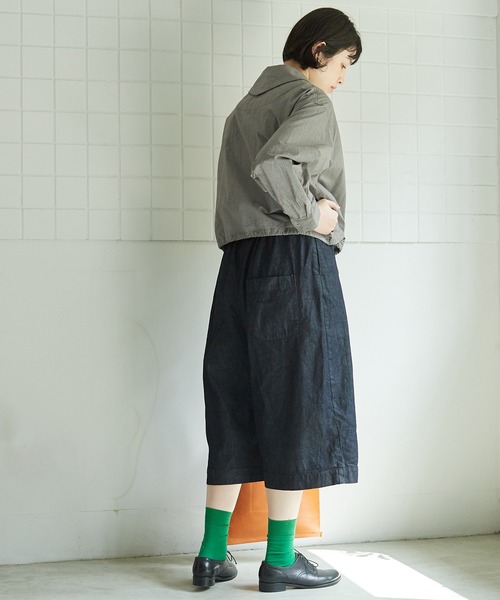 bulle de savon(ビュルデサボン)の「●ダンプルーフ COACH ジャケット(その他アウター・レディース・グレー/ホワイト・FREE)」の19枚目の写真