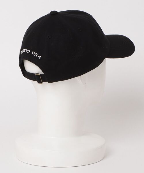 NAUTICA（ノーティカ）の「【NAUTICA】ノーティカ6パネルフロントバックロゴ刺繍バイカラーCAP ローキャップ NT037（キャップ・メンズ・ブラック/ネイビー/グリーン・FREE）」の5枚目の写真
