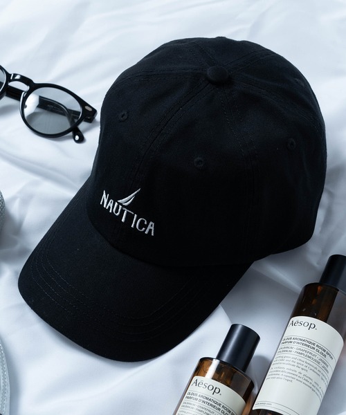 NAUTICA（ノーティカ）の「【NAUTICA】ノーティカ6パネルフロントバックロゴ刺繍バイカラーCAP ローキャップ NT037（キャップ・メンズ・ブラック/ネイビー/グリーン・FREE）」の11枚目の写真
