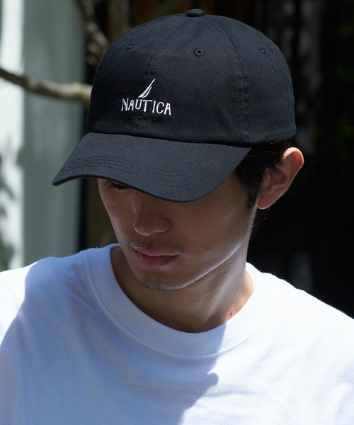 NAUTICA（ノーティカ）の「【NAUTICA】ノーティカ6パネルフロントバックロゴ刺繍バイカラーCAP ローキャップ NT037（キャップ・メンズ・ブラック/ネイビー/グリーン・FREE）」の21枚目の写真