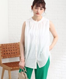 Cutie Blonde | 【久保乃々花さん着用商品】ノースリギャザーブラウス(シャツ/ブラウス)