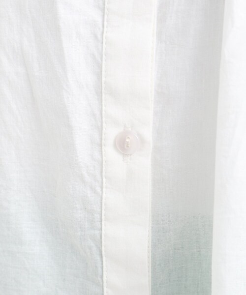 Cutie Blonde（キューティーブロンド）の「◆ノースリギャザーブラウス（シャツ/ブラウス・レディース・オフホワイト/ブラック/グリーン/ダークオレンジ・00）」の11枚目の写真