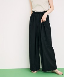 ADAM ET ROPE' | ナイロンストライプイージーパンツ(その他パンツ)