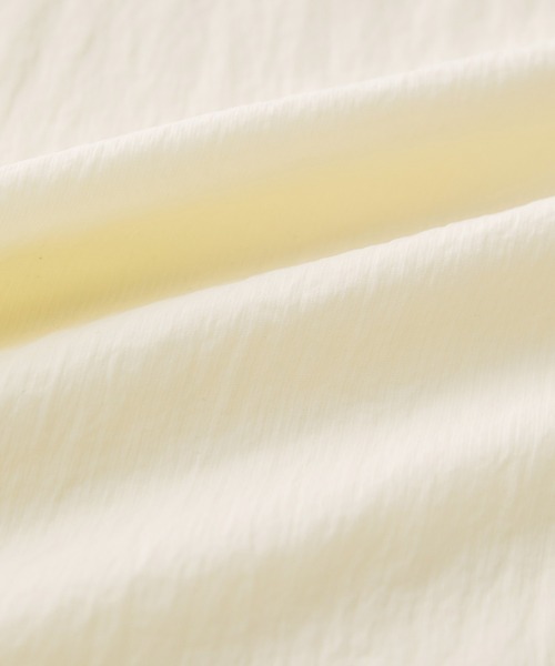 ADAM ET ROPE'(アダムエロペ)の「ナイロンストライプイージーパンツ(その他パンツ・レディース・ブラック/サックスブルー/キナリ・38/36)」の14枚目の写真