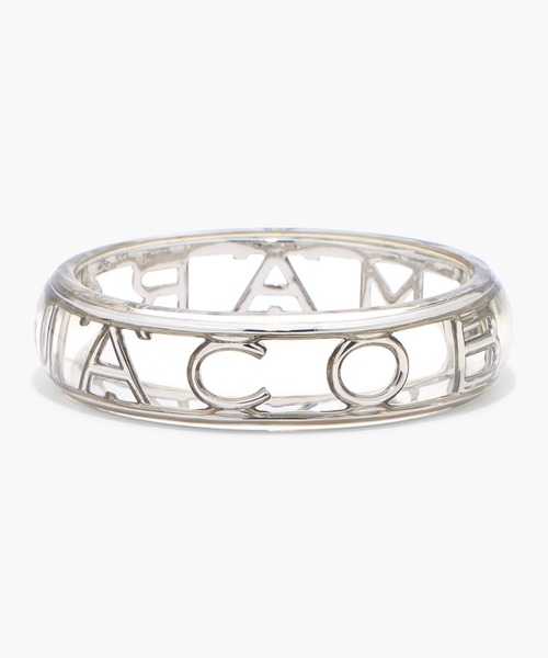 MARC JACOBS（マークジェイコブス）の「THE MONOGRAM BANGLE/ザ モノグラム バングル（バングル/リストバンド・レディース・シルバー/ゴールド・ONE SIZE）」の4枚目の写真