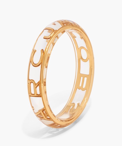 MARC JACOBS（マークジェイコブス）の「THE MONOGRAM BANGLE/ザ モノグラム バングル（バングル/リストバンド・レディース・シルバー/ゴールド・ONE SIZE）」の8枚目の写真