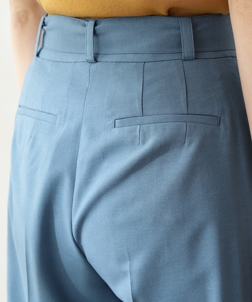 N.(N. Natural Beauty Basic)(エヌエヌナチュラルビューティーベーシック)の「【S Size Line】◆クルミベルト付ストレートパンツ(その他パンツ・レディース・ナチュラル/ブルー/オレンジ・SMALL/MEDIUM)」の8枚目の写真