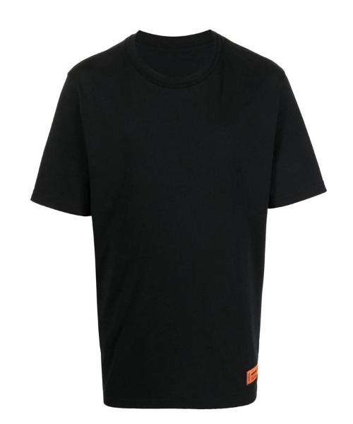 HERON PRESTON(ヘロンプレストン)の「【HERON PRESTON】SS TEE REG LOGO RECYCLED(Tシャツ/カットソー・メンズ・ブラック/オレンジ・M/L)」の2枚目の写真