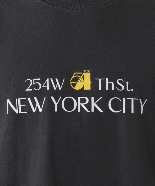JOURNAL STANDARD（ジャーナルスタンダード）の「【STUDIO54×JOURNAL STANDARD】プリントTシャツ（Tシャツ/カットソー・メンズ・ホワイト/ライトホワイト/ブラックミックス/ホワイト×ホワイト/ブラック系その他/スミクロ・MEDIUM/LARGE）」の13枚目の写真