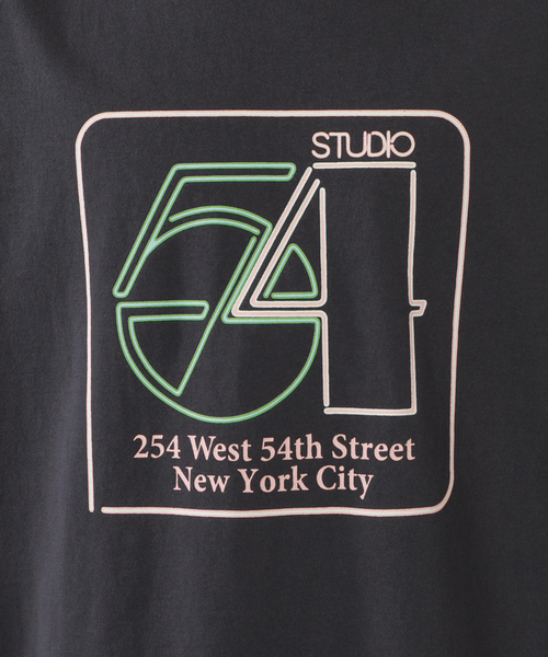 JOURNAL STANDARD（ジャーナルスタンダード）の「【STUDIO54×JOURNAL STANDARD】プリントTシャツ（Tシャツ/カットソー・メンズ・ホワイト/ライトホワイト/ブラックミックス/ホワイト×ホワイト/ブラック系その他/スミクロ・MEDIUM/LARGE）」の18枚目の写真