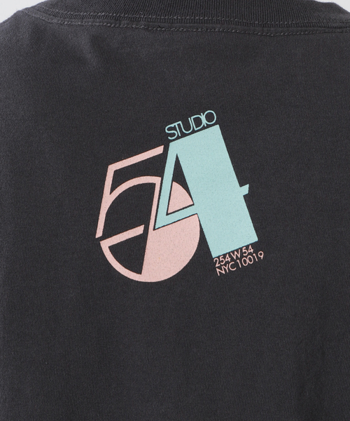 JOURNAL STANDARD（ジャーナルスタンダード）の「【STUDIO54×JOURNAL STANDARD】プリントTシャツ（Tシャツ/カットソー・メンズ・ホワイト/ライトホワイト/ブラックミックス/ホワイト×ホワイト/ブラック系その他/スミクロ・MEDIUM/LARGE）」の9枚目の写真