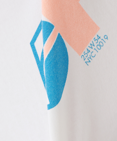 JOURNAL STANDARD（ジャーナルスタンダード）の「【STUDIO54×JOURNAL STANDARD】プリントTシャツ（Tシャツ/カットソー・メンズ・ホワイト/ライトホワイト/ブラックミックス/ホワイト×ホワイト/ブラック系その他/スミクロ・MEDIUM/LARGE）」の15枚目の写真