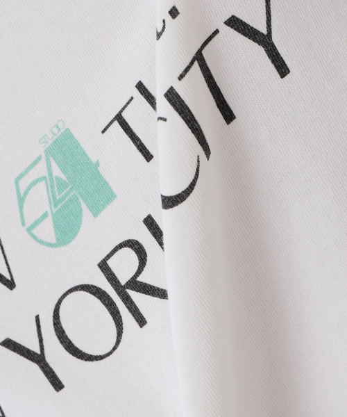 JOURNAL STANDARD（ジャーナルスタンダード）の「【STUDIO54×JOURNAL STANDARD】プリントTシャツ（Tシャツ/カットソー・メンズ・ホワイト/ライトホワイト/ブラックミックス/ホワイト×ホワイト/ブラック系その他/スミクロ・MEDIUM/LARGE）」の20枚目の写真