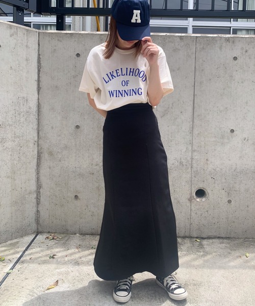 CLEA(クレア)の「【GILDAN】アソートロゴオーバーサイズ半袖Tシャツ(Tシャツ/カットソー・レディース・ホワイト/ブラック/ダークブラウン/ピンク/ホワイト系その他/ナチュラル/ホワイト系その他2・M/L)」の12枚目の写真