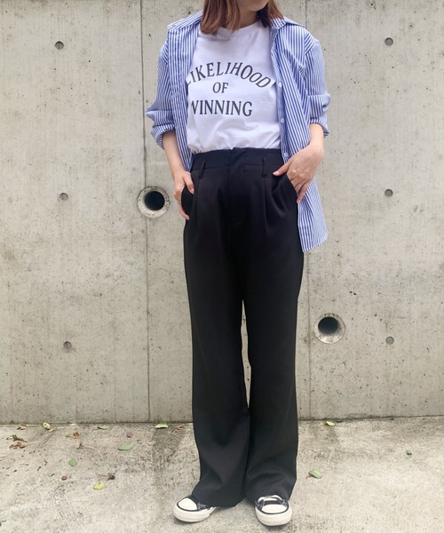 CLEA(クレア)の「【GILDAN】アソートロゴオーバーサイズ半袖Tシャツ(Tシャツ/カットソー・レディース・ホワイト/ブラック/ダークブラウン/ピンク/ホワイト系その他/ナチュラル/ホワイト系その他2・M/L)」の15枚目の写真